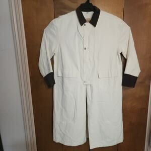 WAH‎ Maker Frontier Clothing Canvas Duster Men's Large Natural Color